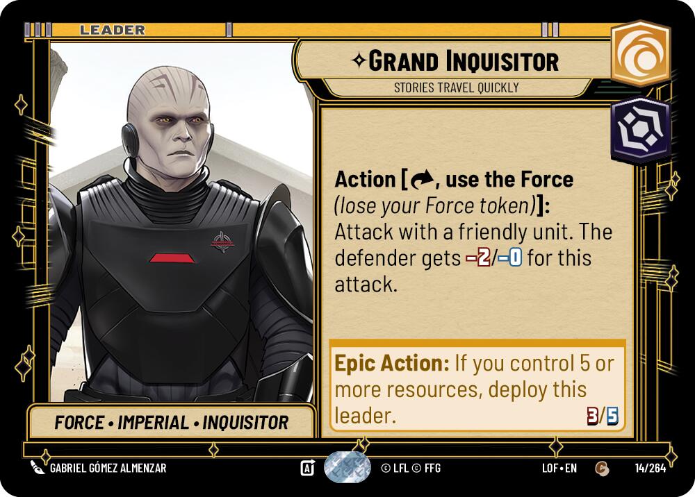 {SW-LD}Grand Inquisitor - Stories Travel Quickly (014/264) (014/264) [Legends of the Force]