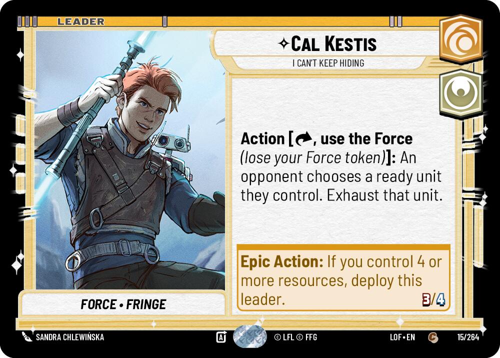 {SW-LD}Cal Kestis - I Can't Keep Hiding (015/264) (015/264) [Legends of the Force]