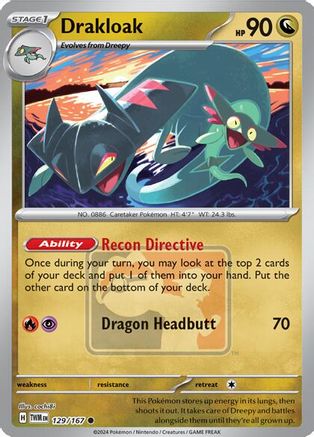 [PKM] Drakloak (129/167) [League & Championship Cards]