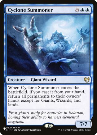 Cyclone Summoner [LIST-052/285]