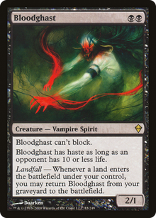 {R} Bloodghast [Zendikar][ZEN 083]