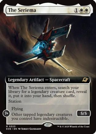 {@@ EOE R} The Seriema (Extended Art) [Edge of Eternities][EOE 323]