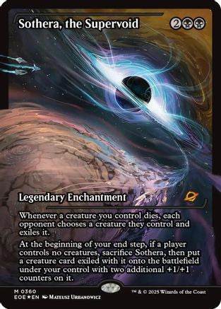 {@@ EOE R} Sothera, the Supervoid (Showcase) [Edge of Eternities][EOE 360]