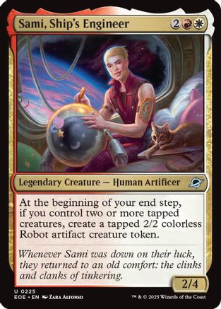{@@ EOE C} Sami, Ship's Engineer [Edge of Eternities][EOE 225]