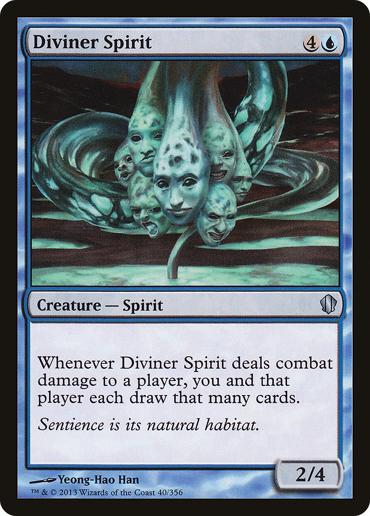 {C} Diviner Spirit [Commander 2013][C13 040]