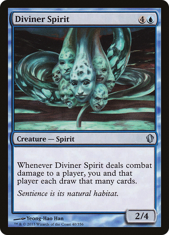 {C} Diviner Spirit [Commander 2013][C13 040]