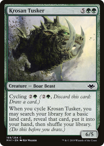 {C} Krosan Tusker [Modern Horizons][MH1 169]