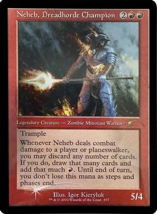 Neheb, Dreadhorde Champion (Retro Frame) [SLD 857]  Foil