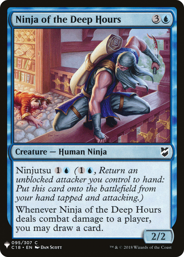 {C} Ninja of the Deep Hours [Mystery Booster][LS C18 095]