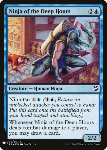 {C} Ninja of the Deep Hours [Mystery Booster][LS C18 095]