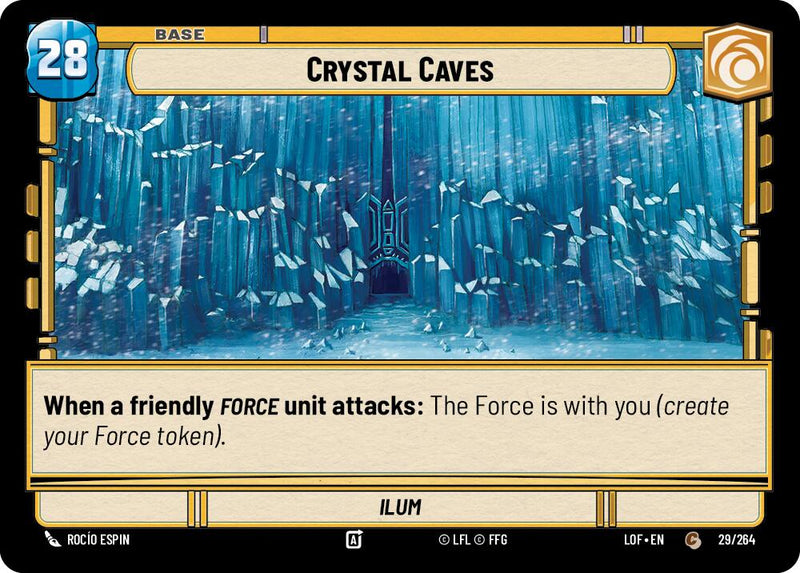 {SW-B}Crystal Caves // Shield (029/264 // T02/T03) (029/264 // T02/T03) [Legends of the Force]