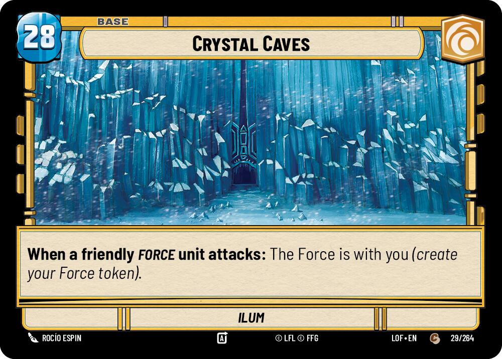 {SW-B}Crystal Caves // Force (029/264 // T03/T03) (029/264 // T03/T03) [Legends of the Force]