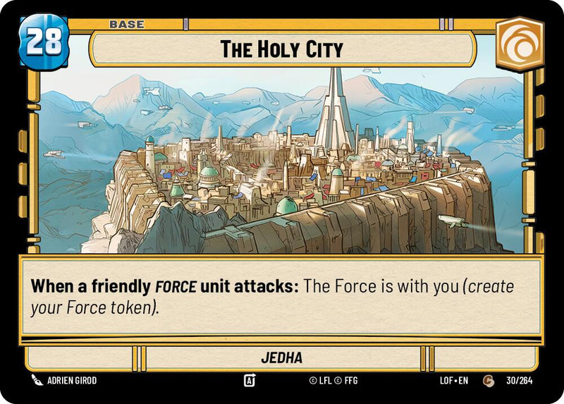 {SW-B}The Holy City // Shield (030/264 // T02/T03) (030/264 // T02/T03) [Legends of the Force]