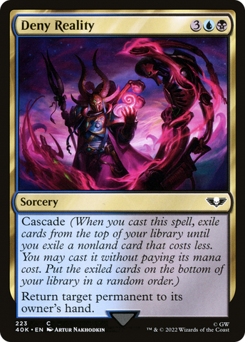 {C} Deny Reality [Universes Beyond: Warhammer 40,000][40K 223]