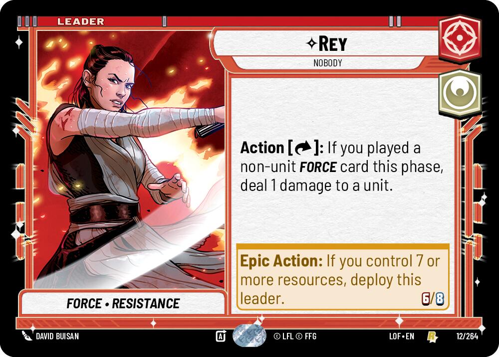 {SW-LD}Rey (012/264) - Nobody (012/264) [Legends of the Force]