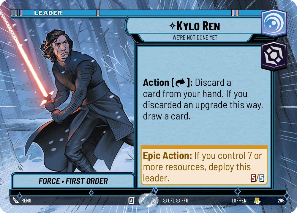 {SW-LD}Kylo Ren (265) - We're Not Done Yet (Hyperspace) (265) [Legends of the Force]