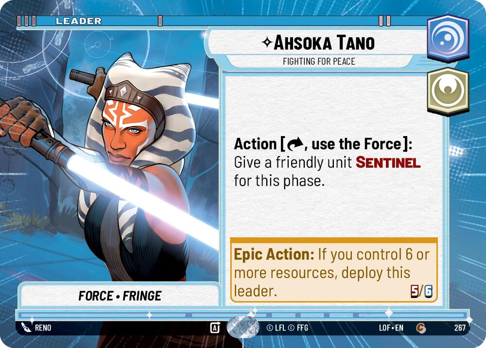{SW-LD}Ahsoka Tano (267) - Fighting For Peace (Hyperspace) (267) [Legends of the Force]