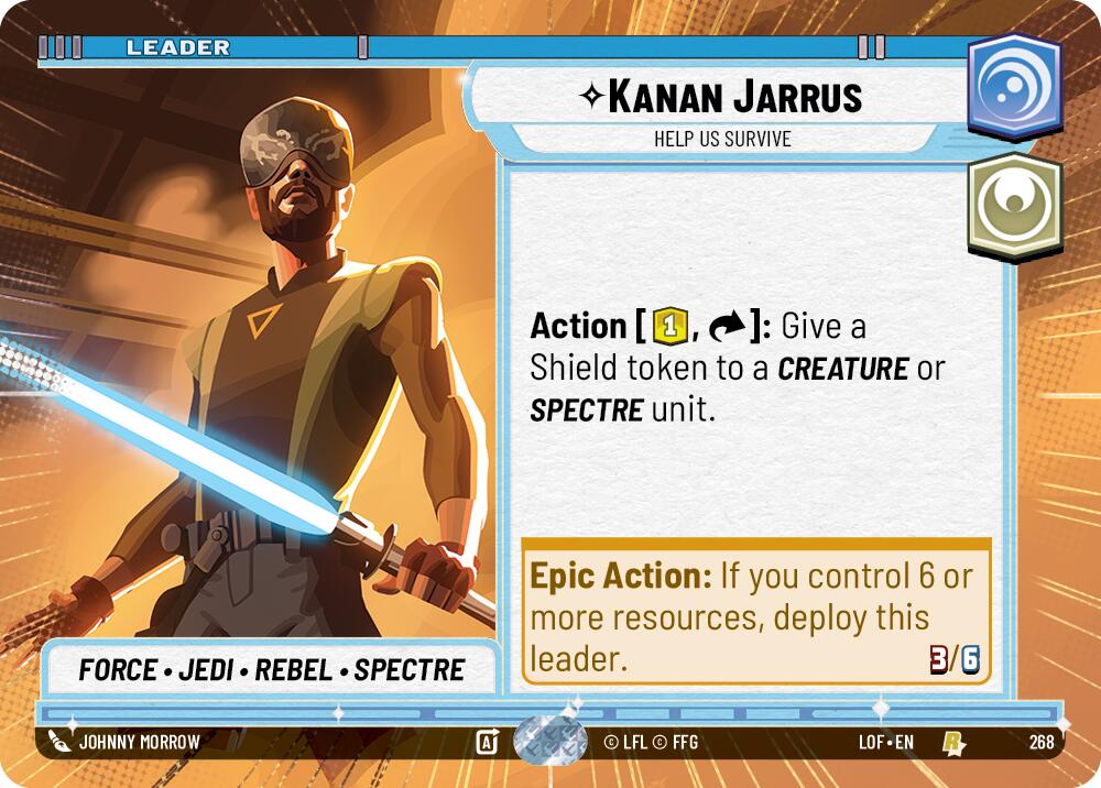 {SW-LD}Kanan Jarrus (268) - Help Us Survive (Hyperspace) (268) [Legends of the Force]