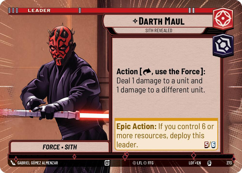{SW-LD}Darth Maul (273) - Sith Revealed (Hyperspace) (273) [Legends of the Force]