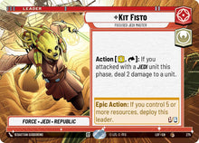 {SW-LD}Kit Fisto (276) - Focused Jedi Master (Hyperspace) (276) [Legends of the Force]