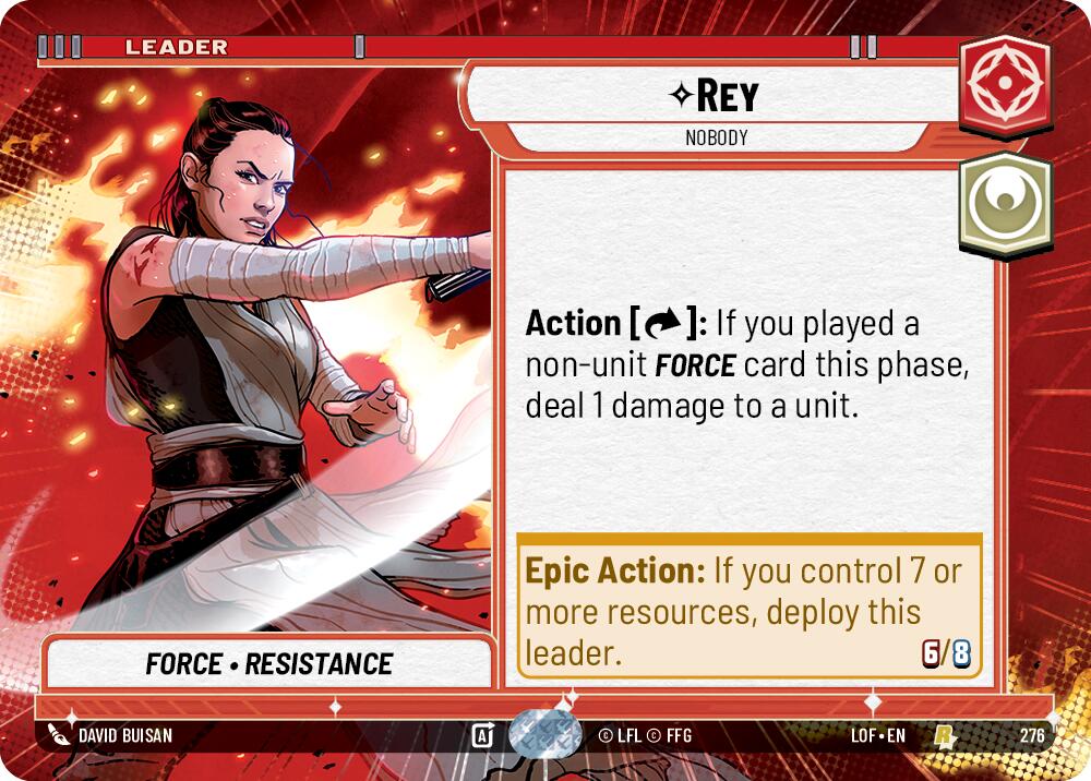 {SW-LD}Rey (277) - Nobody (Hyperspace) (277) [Legends of the Force]