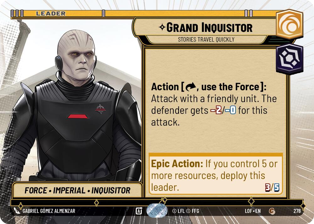 {SW-LD}Grand Inquisitor (278) - Stories Travel Quickly (Hyperspace) (278) [Legends of the Force]