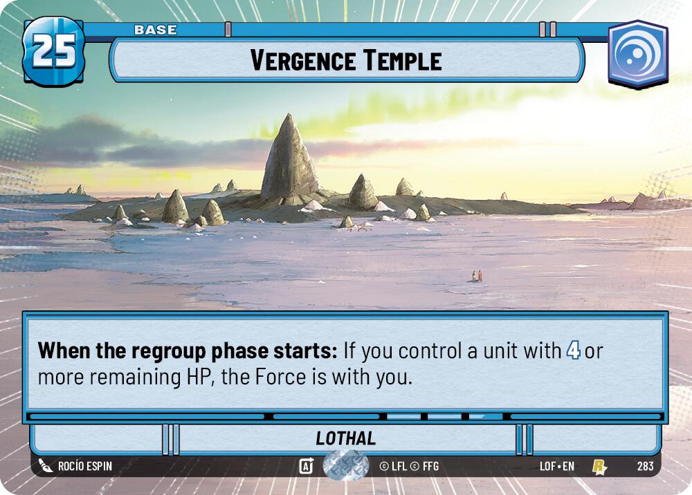 {SW-B}Vergence Temple (283) (Hyperspace) (283) [Legends of the Force]