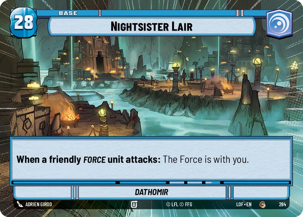 {SW-B}Nightsister Lair // Force (284 // t03) (Hyperspace) (284 // T03) [Legends of the Force]