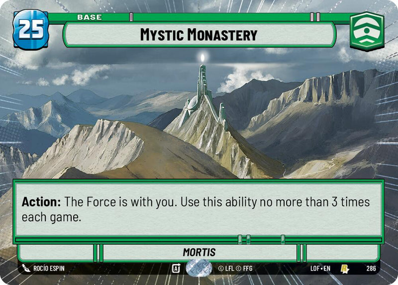 {SW-B}Mystic Monastery (286) (Hyperspace) (286) [Legends of the Force]