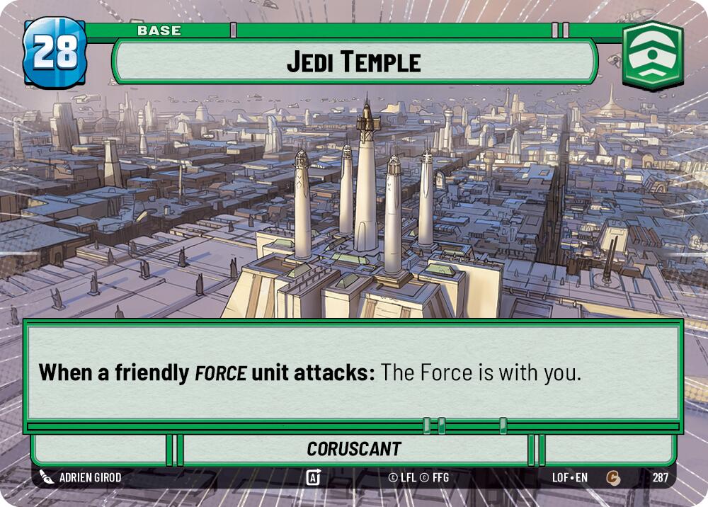 {SW-B}Jedi Temple // Force (287 // t04) (Hyperspace) (287 // T04) [Legends of the Force]