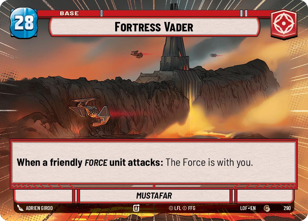 {SW-B}Fortress Vader // Force (290 // t04) (Hyperspace) (290 // T04) [Legends of the Force]