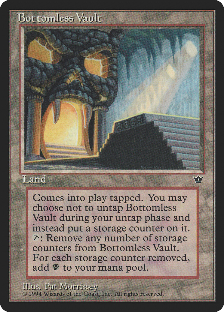{R} Bottomless Vault [Fallen Empires][FEM 092] - Misty Mountain Games