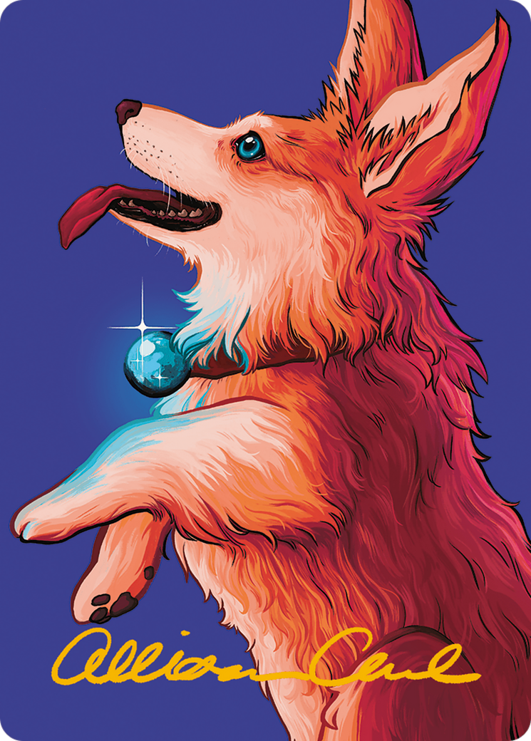 {A} Phelia, Exuberant Shepherd Art Card (Gold-Stamped Signature) [Modern Horizons 3 Art Series][GS AMH3 046]