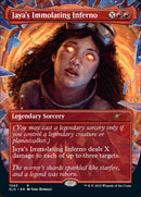 {R} Jaya's Immolating Inferno (Borderless) [Secret Lair Drop Series][SLD 1063]