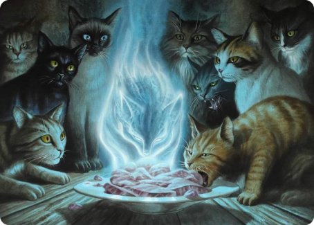 {A} Can't Stay Away Art Card [Innistrad: Midnight Hunt Art Series][AMID 056]