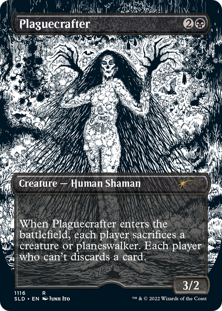 Plaguecrafter [SLD-1116]  (Borderless) Etched Foil