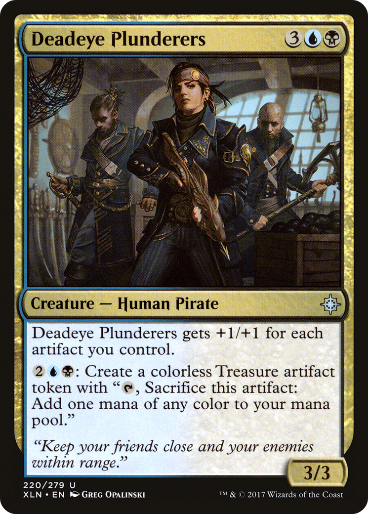 {C} Deadeye Plunderers [Ixalan][XLN 220]