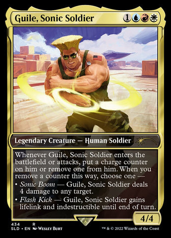 {R} Guile, Sonic Soldier [Secret Lair Drop Series][SLD 434]