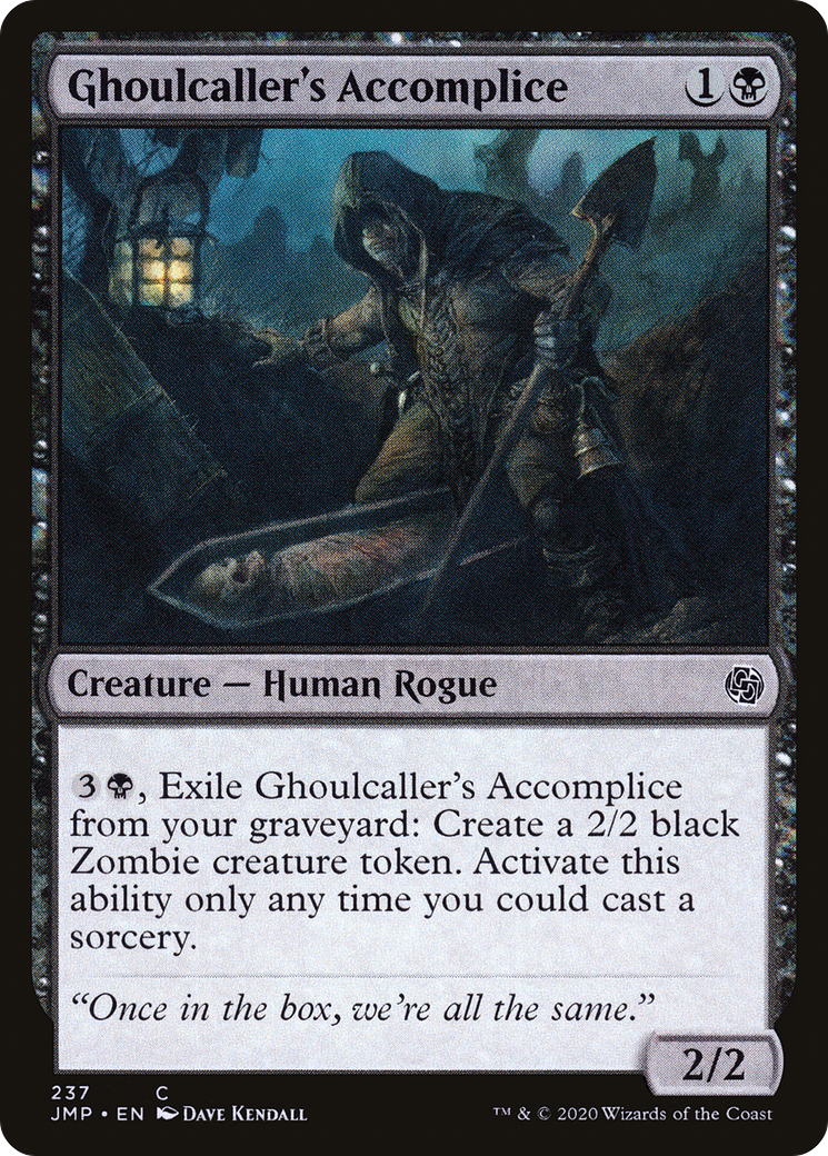 {C} Ghoulcaller's Accomplice [Jumpstart][JMP 237]