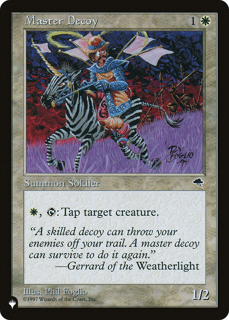 Master Decoy [LIST ]