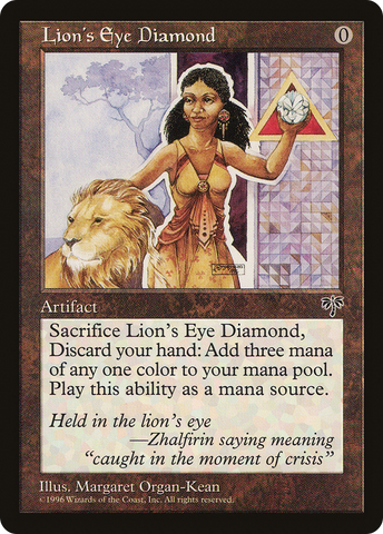 {R} Lion's Eye Diamond [Mirage][MIR 307]