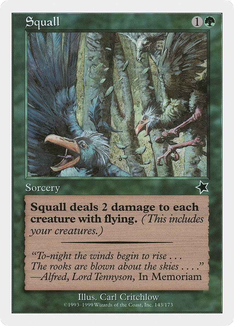{C} Squall [Starter 1999][S99 143]