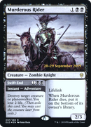 {R} Murderous Rider // Swift End [Throne of Eldraine Prerelease Promos][PR ELD 097]