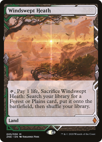 {R} Windswept Heath (Expeditions) [Zendikar Rising Expeditions][ZNE 005]