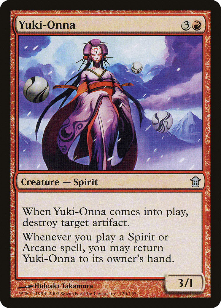 {C} Yuki-Onna [Saviors of Kamigawa][SOK 120]