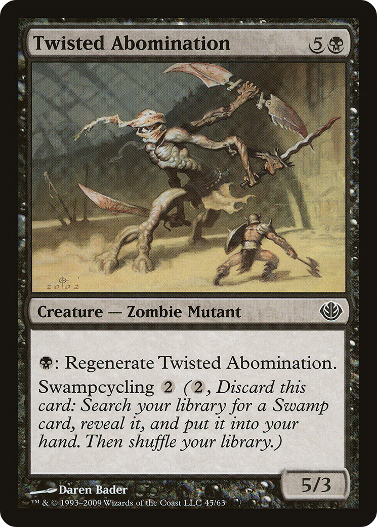 {C} Twisted Abomination [Duel Decks: Garruk vs. Liliana][DDD 045]