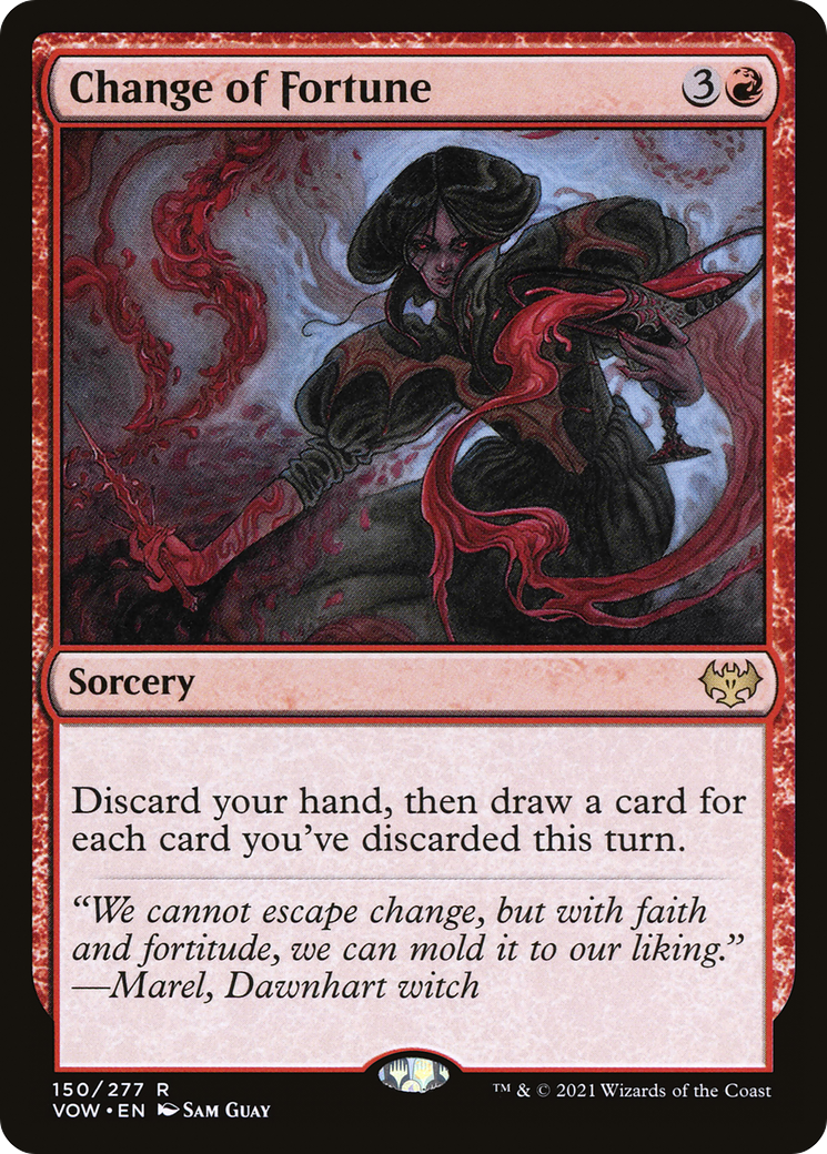 {R} Change of Fortune [Innistrad: Crimson Vow][VOW 150]