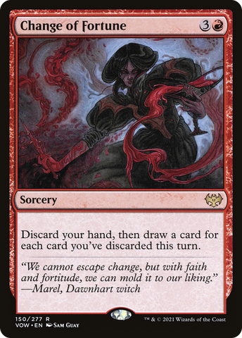 {R} Change of Fortune [Innistrad: Crimson Vow][VOW 150]