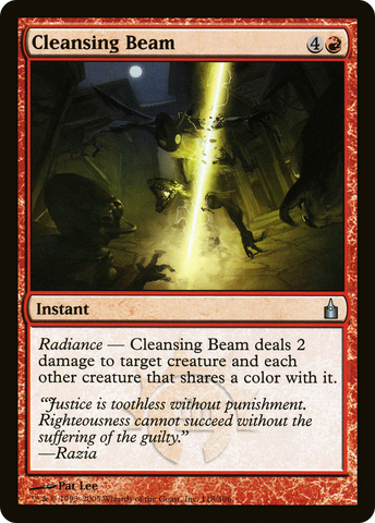 {C} Cleansing Beam [Ravnica: City of Guilds][RAV 118]