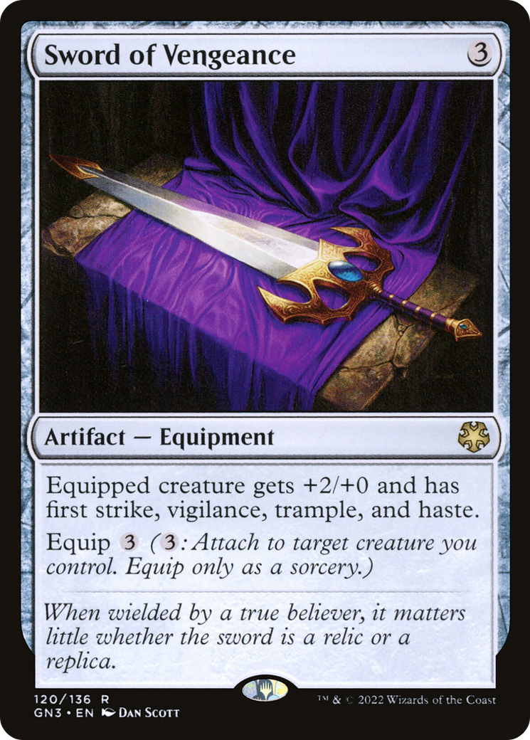 {R} Sword of Vengeance [Game Night 2022][GN3 120]